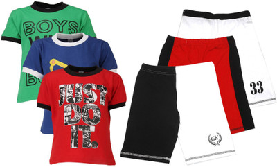 

Gkidz Kids Nightwear Boys Printed Cotton, Multicolor