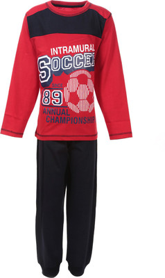 

Pepito Kids Nightwear Boys Printed Cotton, Red