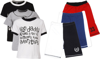 

Gkidz Boys Casual T-shirt, Multicolor