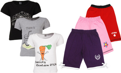 

Gkidz Kids Nightwear Girls Printed Cotton, Multicolor