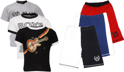 

Gkidz Boys Casual T-shirt, Multicolor