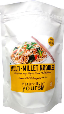 

Naturally Yours Multi-Millet Instant Noodles 180 g(Vegetarian)
