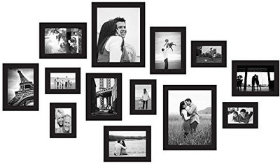 

Swadesituff MDF Photo Frame(Black, 13 Photos)