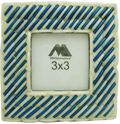 

MH MDF Photo Frame(White, Blue, 1 Photos)
