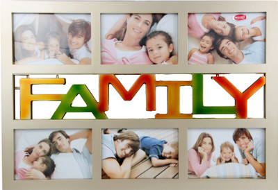 

Shree Shyam Crafts Generic Photo Frame(Gold, 6 Photos)