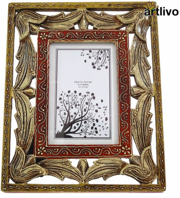 

Artlivo Wood Photo Frame(Brown, Red, 1 Photos)