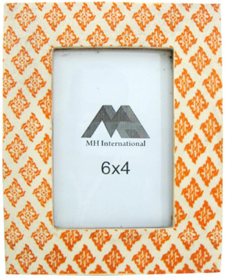 

MH MDF Photo Frame(Orange, 1 Photos)