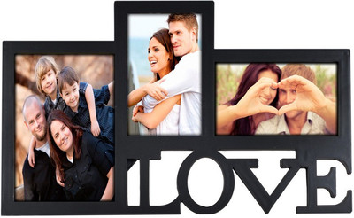 

Deep Generic Photo Frame(Black, 3 Photos)