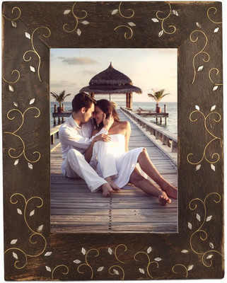 

Sterling Comercio Wood Photo Frame(Brown, 1 Photos)