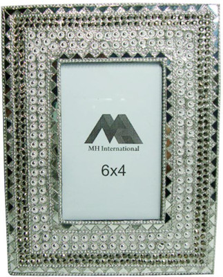 MH MDF Photo Frame(Silver, 1 Photos)