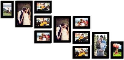 

Swadesi Stuff MDF Photo Frame(Black, 11 Photos)