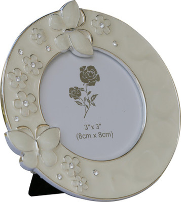

The Divine Luxury Silver-plated Photo Frame(Beige, 1 Photos)