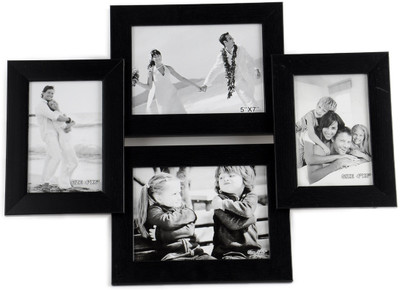 

Encore Generic Photo Frame(Black, 4 Photos)