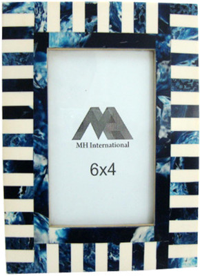 

MH MDF Photo Frame(Blue, White, 1 Photos)