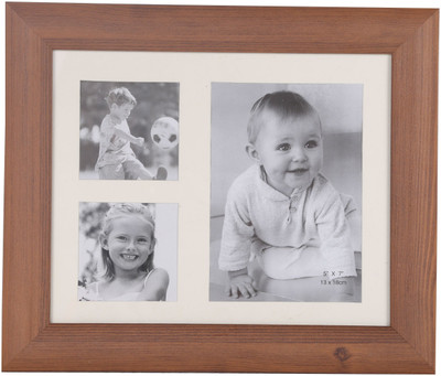

JB Collection Generic Photo Frame(Brown, 3 Photos)