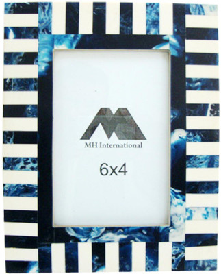 

MH MDF Photo Frame(Blue, White, 1 Photos)