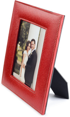 

Eco-Leatherette MDF Photo Frame(Red, 1 Photos)