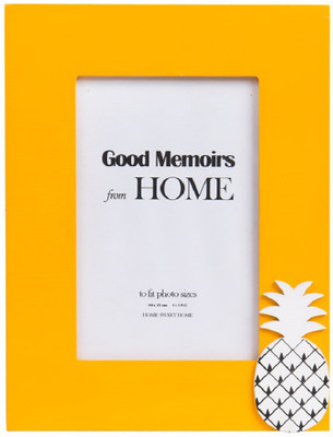 

Chumbak MDF Photo Frame(Yellow, 1 Photos)