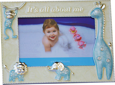 

The Divine Luxury Silver-plated Photo Frame(Beige, 1 Photos)