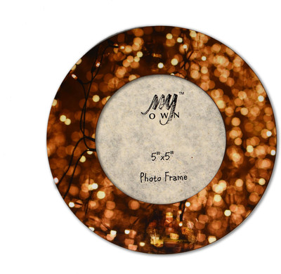 

My Own Wood Photo Frame(Gold, 1 Photos)