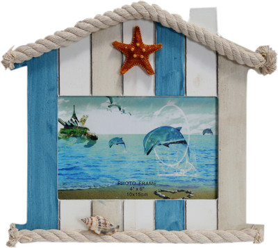 

Online World Wood Photo Frame(White, Blue, 1 Photos)