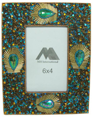 

MH MDF Photo Frame(Dark Green, 1 Photos)