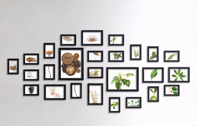 

Swadesi Stuff MDF Photo Frame(Black, 26 Photos)