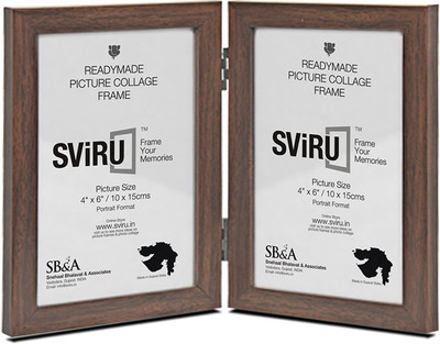 21% OFF on Sviru Glass Photo Frame(Brown, 2 Photos) 21% OFF on Sviru Glass Photo Frame(Brown, 2 Photos)