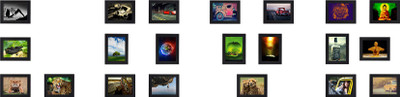 

Swadesi Stuff MDF Photo Frame(Black, 21 Photos)