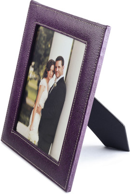 

Eco-Leatherette MDF Photo Frame(Purple, 1 Photos)