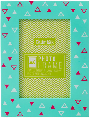 

Chumbak MDF Photo Frame(Green, 1 Photos)