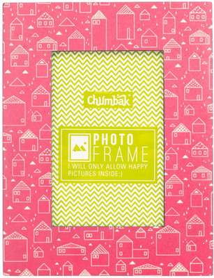 

Chumbak MDF Photo Frame(Pink, 1 Photos)