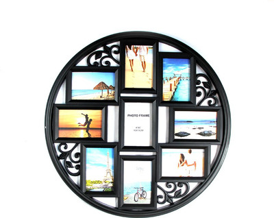 

Empreus MDF Photo Frame(Black, 9 Photos)