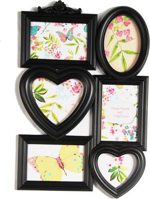 

Empreus MDF Photo Frame(Black, 6 Photos)