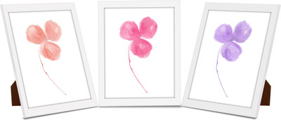 

Tied Ribbons Wood Photo Frame(Multicolor, 3 Photos)