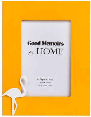 

Chumbak MDF Photo Frame(Yellow, 1 Photos)