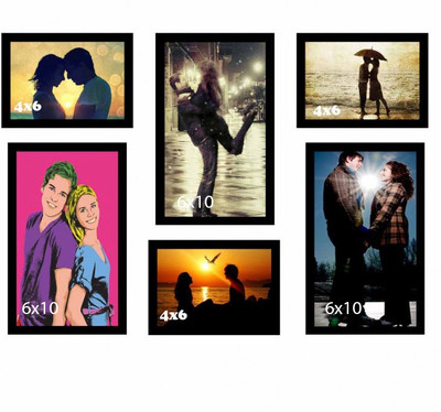 71% OFF on Painting Mantra Generic Photo Frame(Black, 6 Photos) 71% OFF on Painting Mantra Generic Photo Frame(Black, 6 Photos)