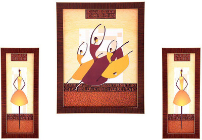 

BM Traders Wood Photo Frame(Multicolor, 3 Photos)