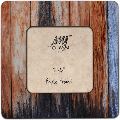 

My Own Wood Photo Frame(Brown, 1 Photos)