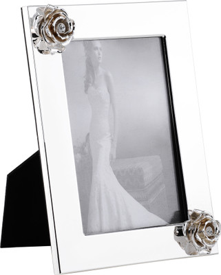 

Melange Silver-plated Photo Frame(Silver, 1 Photos)
