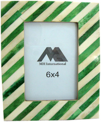 

MH MDF Photo Frame(Light Green, White, 1 Photos)