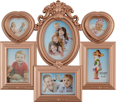 55% OFF on JaipurCrafts Glass Photo Frame(Gold, 6 Photos) 55% OFF on JaipurCrafts Glass Photo Frame(Gold, 6 Photos)