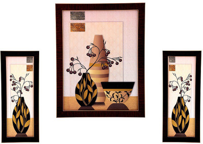 

BM Traders Wood Photo Frame(Multicolor, 3 Photos)