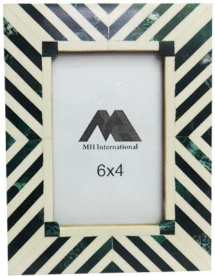 

MH MDF Photo Frame(White, Green, 1 Photos)