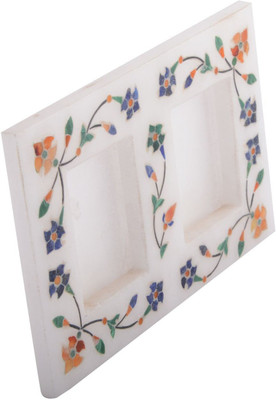 

Pooja Creation Stoneware Photo Frame(White, 1 Photos)