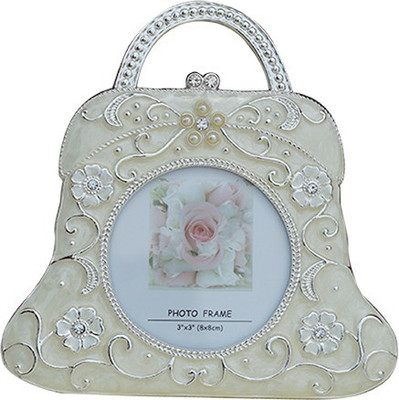 

The Divine Luxury Silver-plated Photo Frame(Beige, 1 Photos)