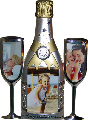 

Transcends Metal Photo Frame(Silver, Gold, 3 Photos)