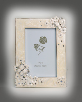 

Melange Silver-plated Photo Frame(Silver, 1 Photos)