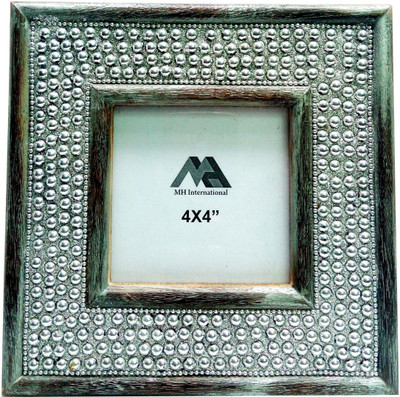 

MH MDF Photo Frame(Silver, 1 Photos)