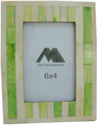

MH MDF Photo Frame(Light Green, White, 1 Photos)